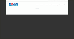 Desktop Screenshot of hovan.com